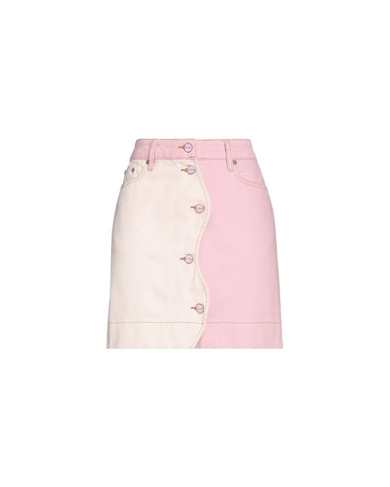 Ganni HOSEN & RÖCKE - Jeansröckeauf YOOX.COM Rosa