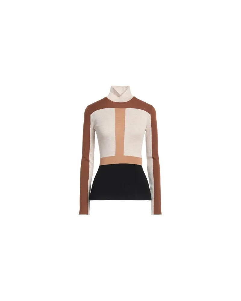 Chloé STRICKWAREN - Rollkragenpulloverauf YOOX.COM Braun