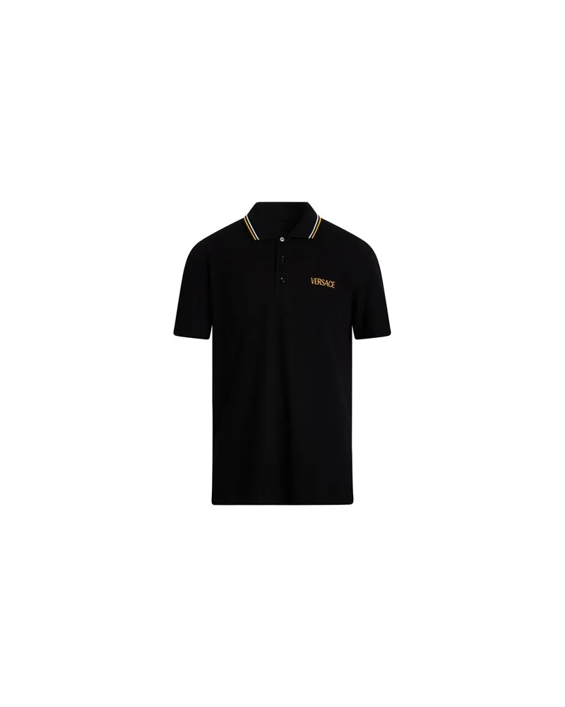 Versace TOPS - Poloshirtsauf YOOX.COM Schwarz