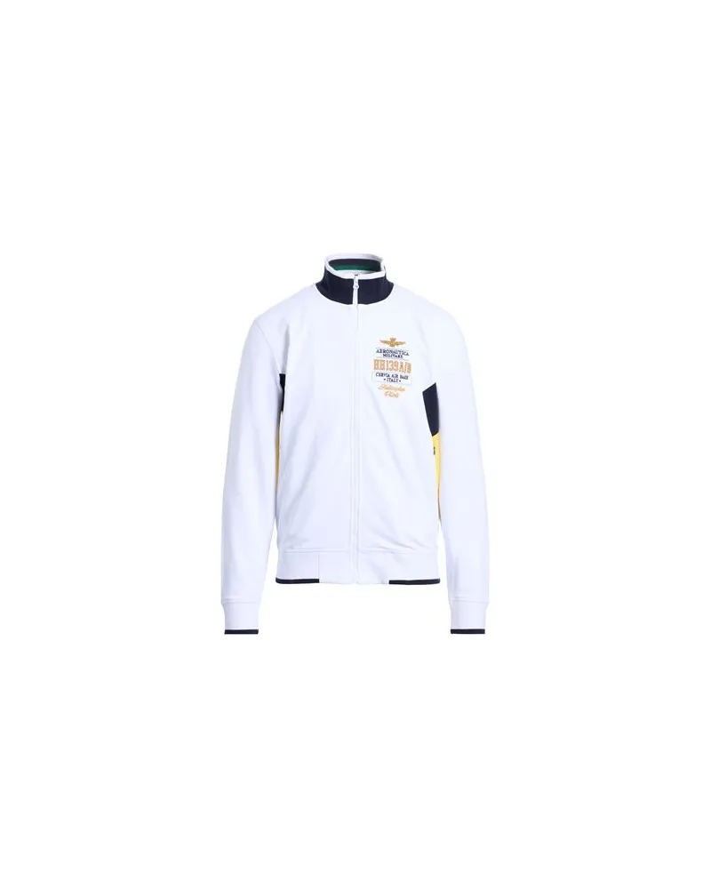 Aeronautica Militare TOPS - Sweatshirtsauf YOOX.COM Weiß