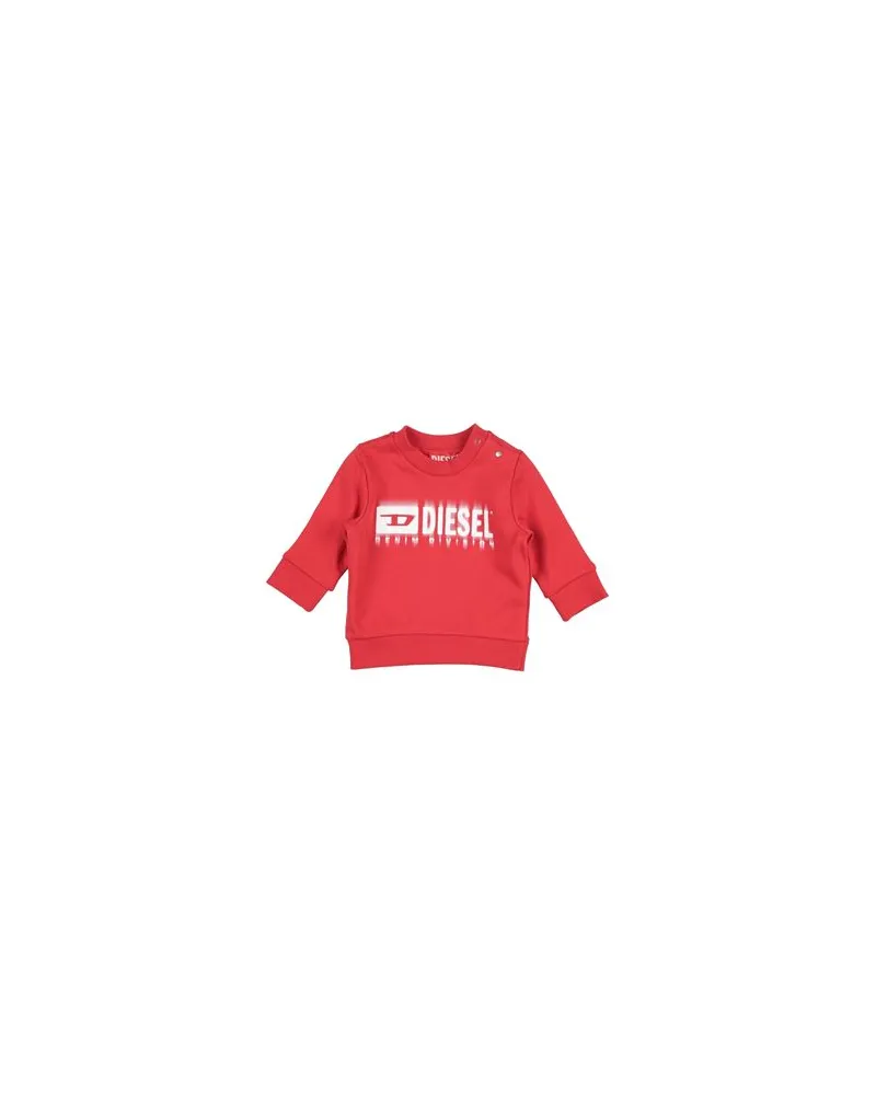Diesel TOPS - Sweatshirtsauf YOOX.COM Rot