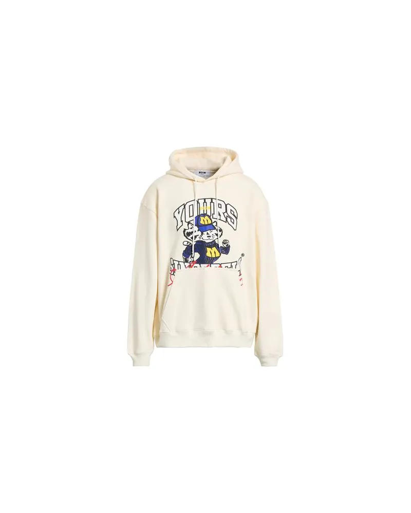 MSGM TOPS - Sweatshirtsauf YOOX.COM Elfenbein