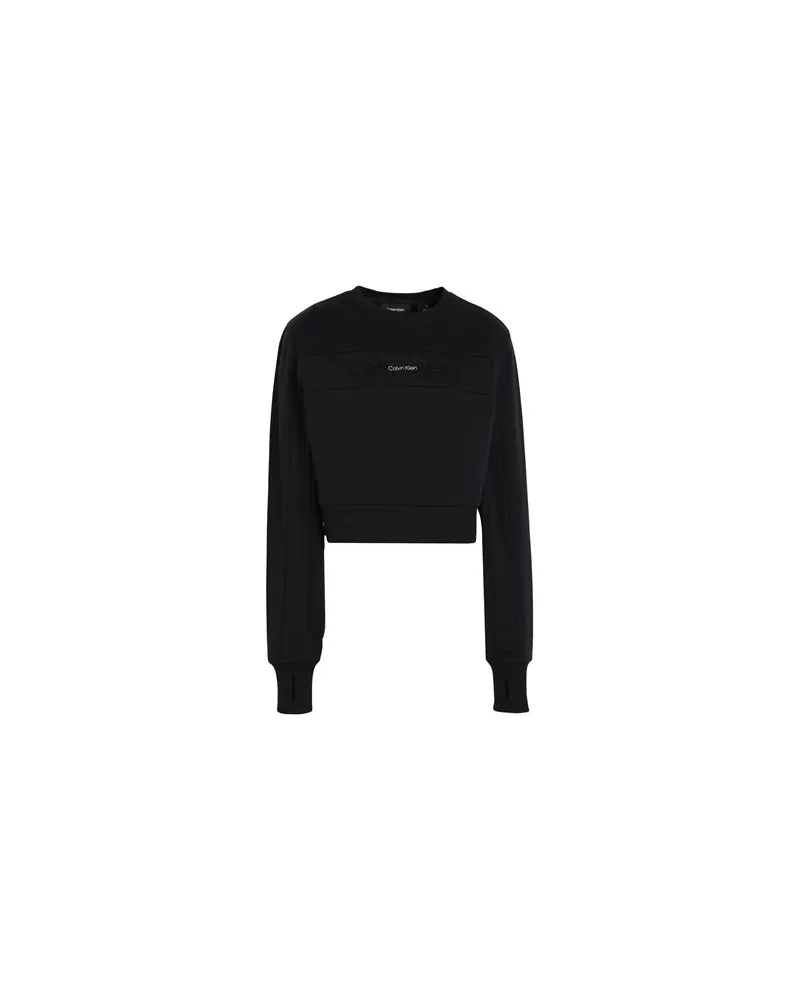 Calvin Klein TOPS - Sweatshirtsauf YOOX.COM Schwarz