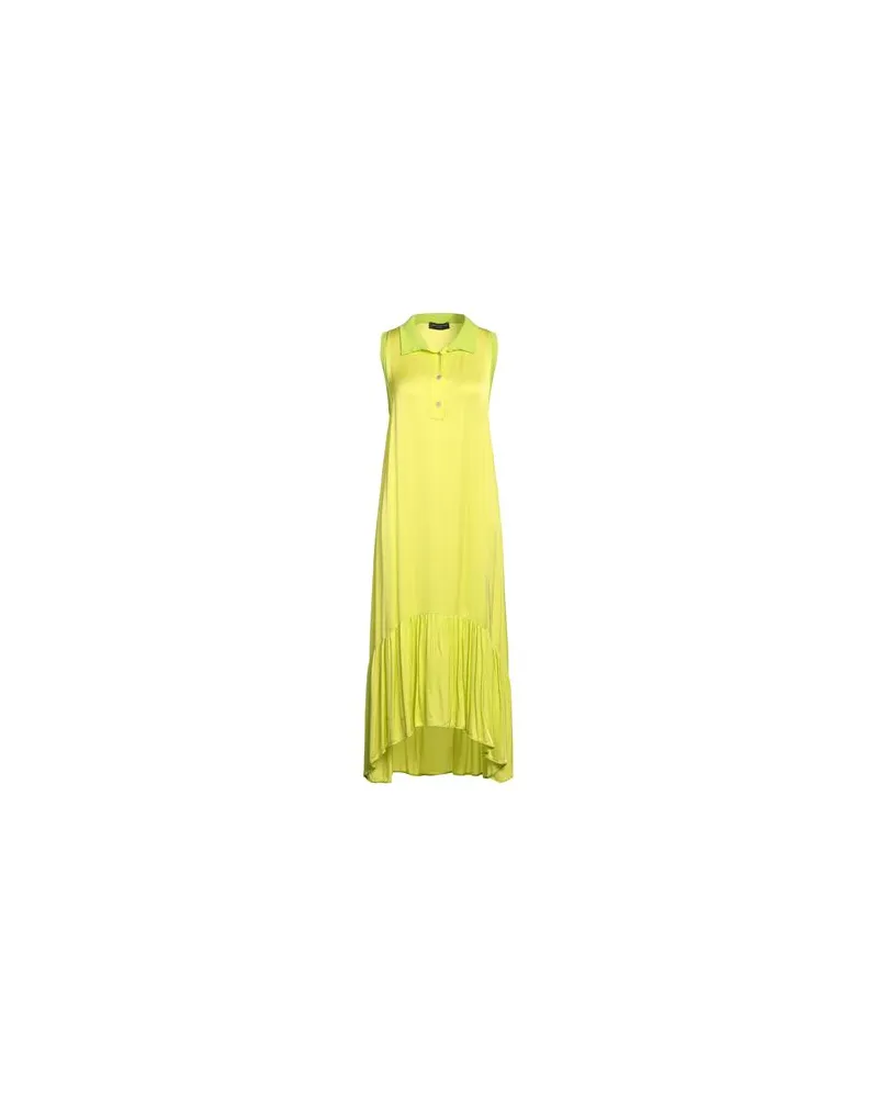 Angela Mele KLEIDER - Midi-Kleiderauf YOOX.COM Limettengrün