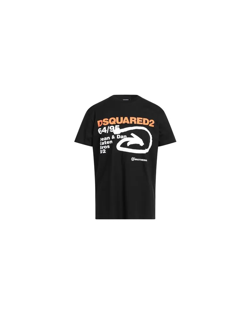Dsquared2 TOPS - T-shirtsauf YOOX.COM Schwarz
