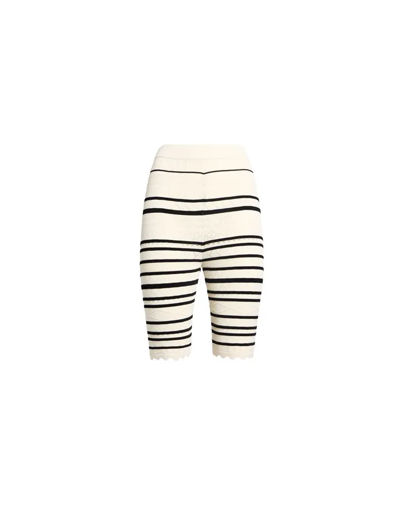 Elisabetta Franchi HOSEN & RÖCKE - Shorts & Bermudashortsauf YOOX.COM Elfenbein