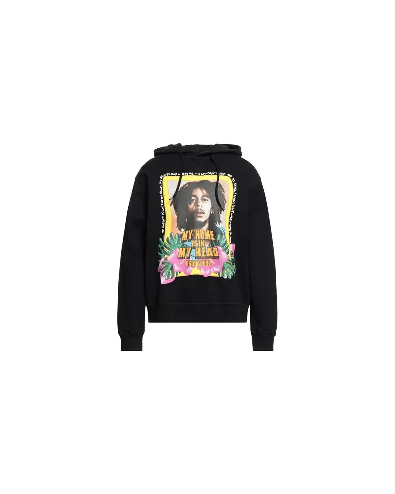 Dsquared2 TOPS - Sweatshirtsauf YOOX.COM Schwarz