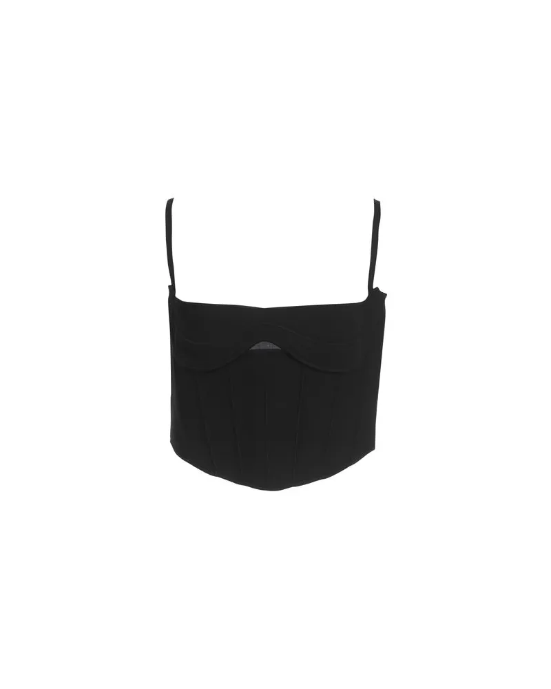 Thierry Mugler TOPS - Topsauf YOOX.COM Schwarz