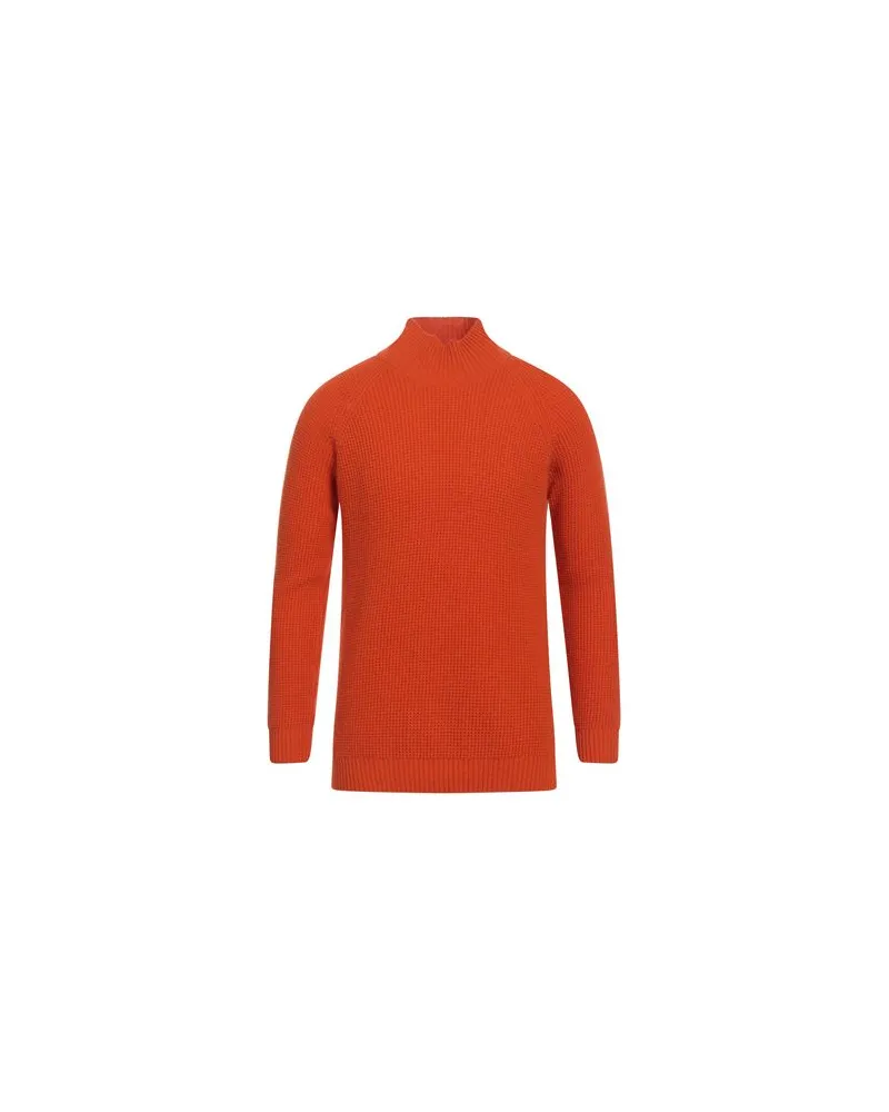 OFFICINA 36 STRICKWAREN - Rollkragenpulloverauf YOOX.COM Orange