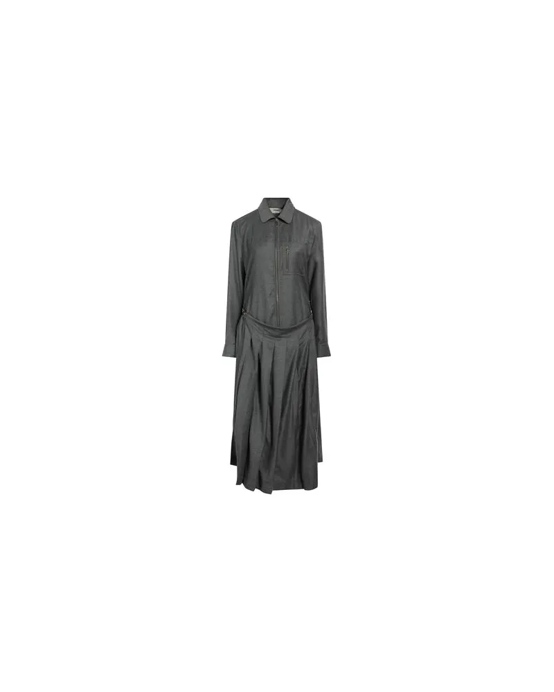 Fendi KLEIDER - Maxi-Kleiderauf YOOX.COM Grau