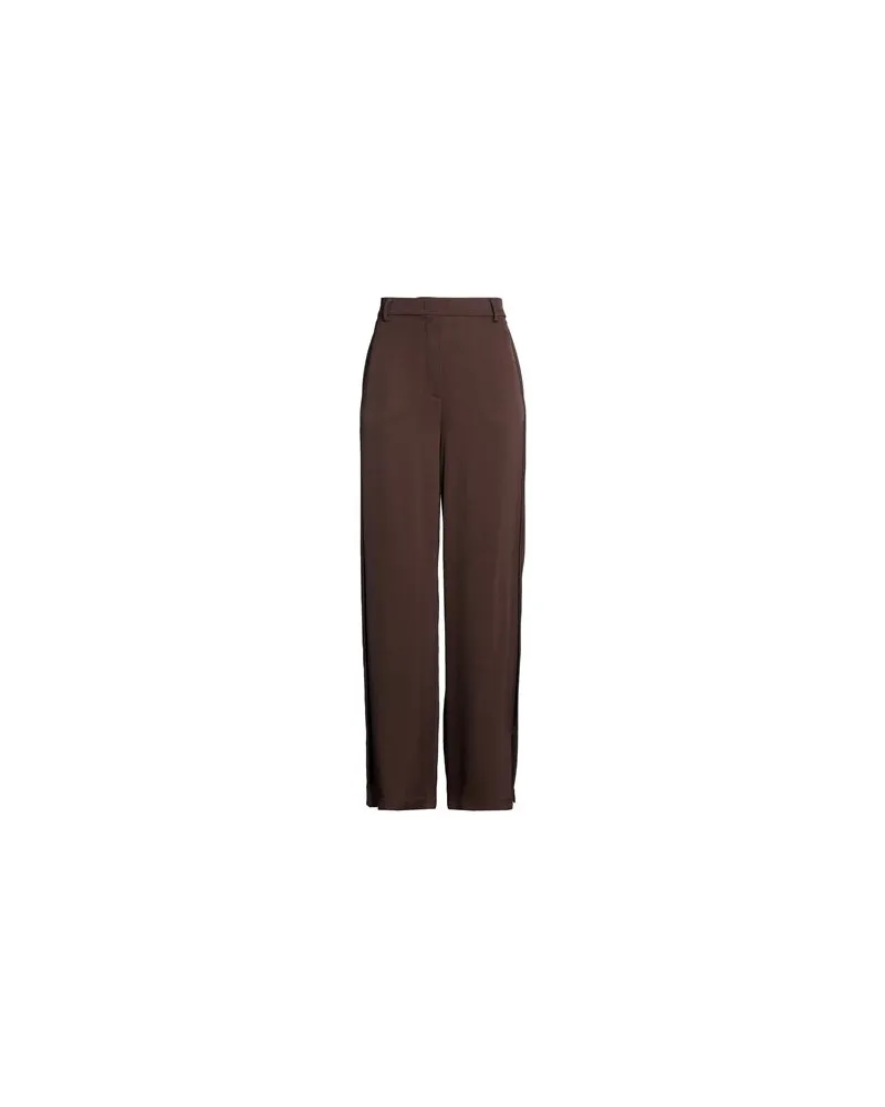 Semicouture HOSEN & RÖCKE - Hosenauf YOOX.COM Schokobraun
