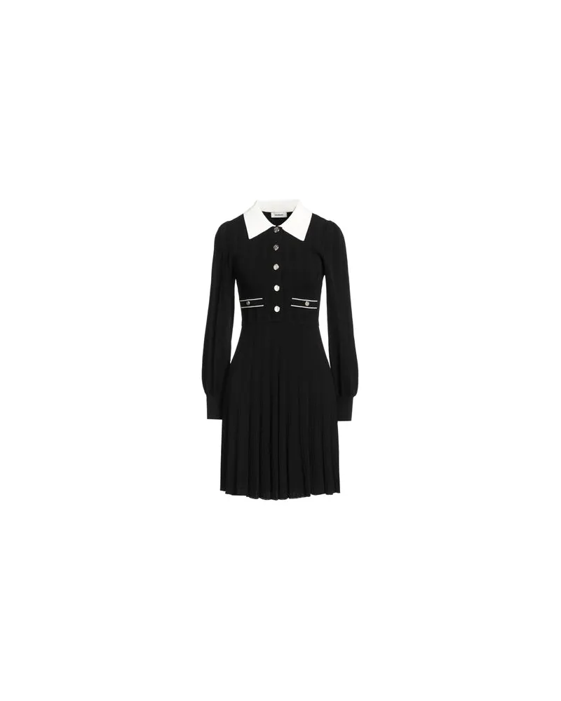 Sandro KLEIDER - Mini-Kleiderauf YOOX.COM Schwarz