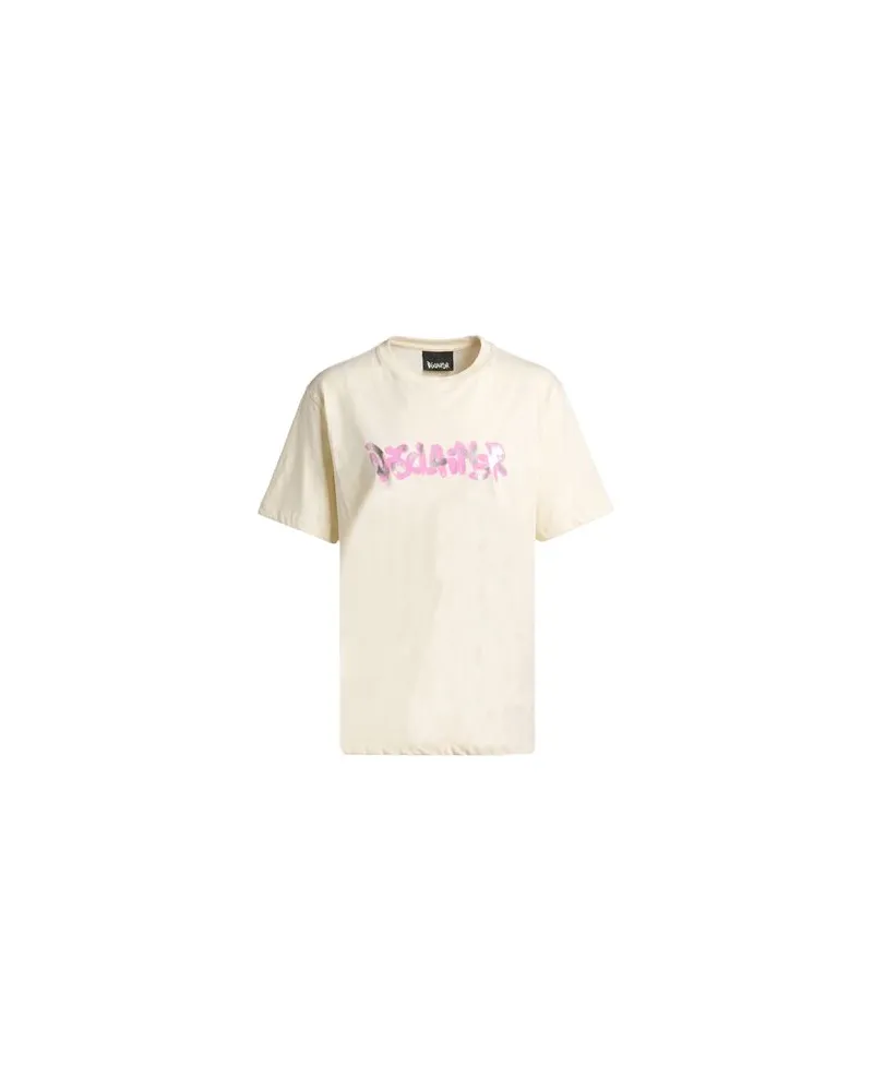 DISCLAIMER TOPS - T-shirtsauf YOOX.COM Cremeweiß