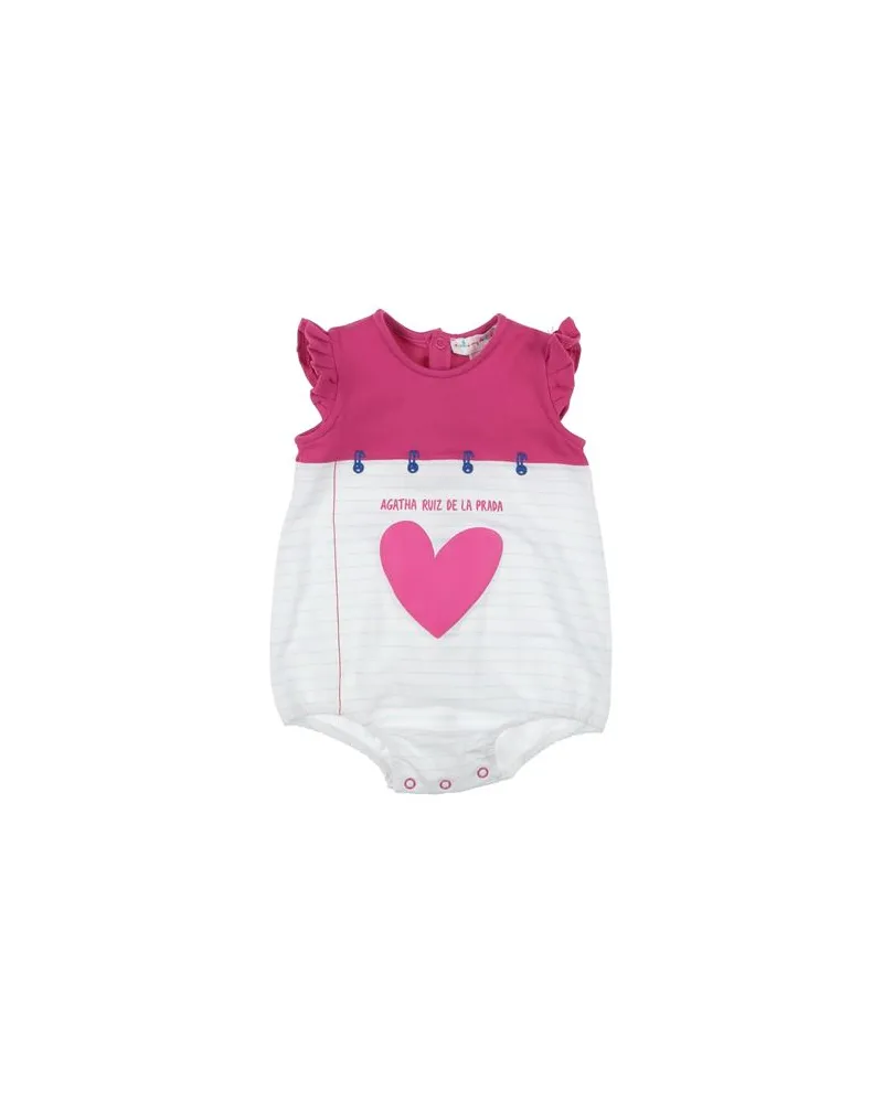 Agatha Ruiz de la Prada NEUGEBORENE - Strampelanzügeauf YOOX.COM Magenta