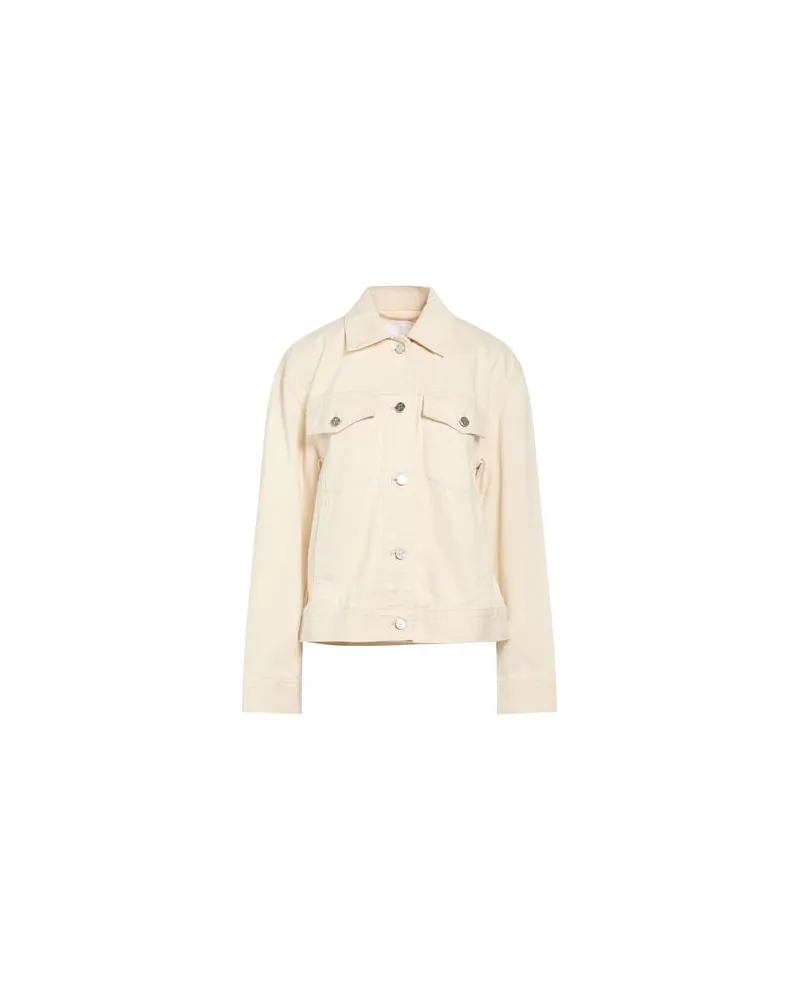 Helmut Lang JACKEN & MÄNTEL - Jeansjacken/Mäntelauf YOOX.COM Cremeweiß