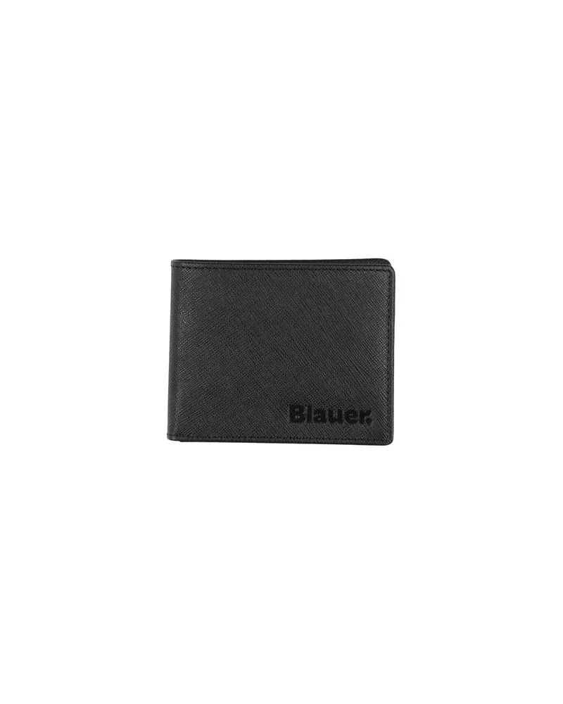 Blauer Kleinlederwaren - Brieftaschenauf YOOX.COM Schwarz