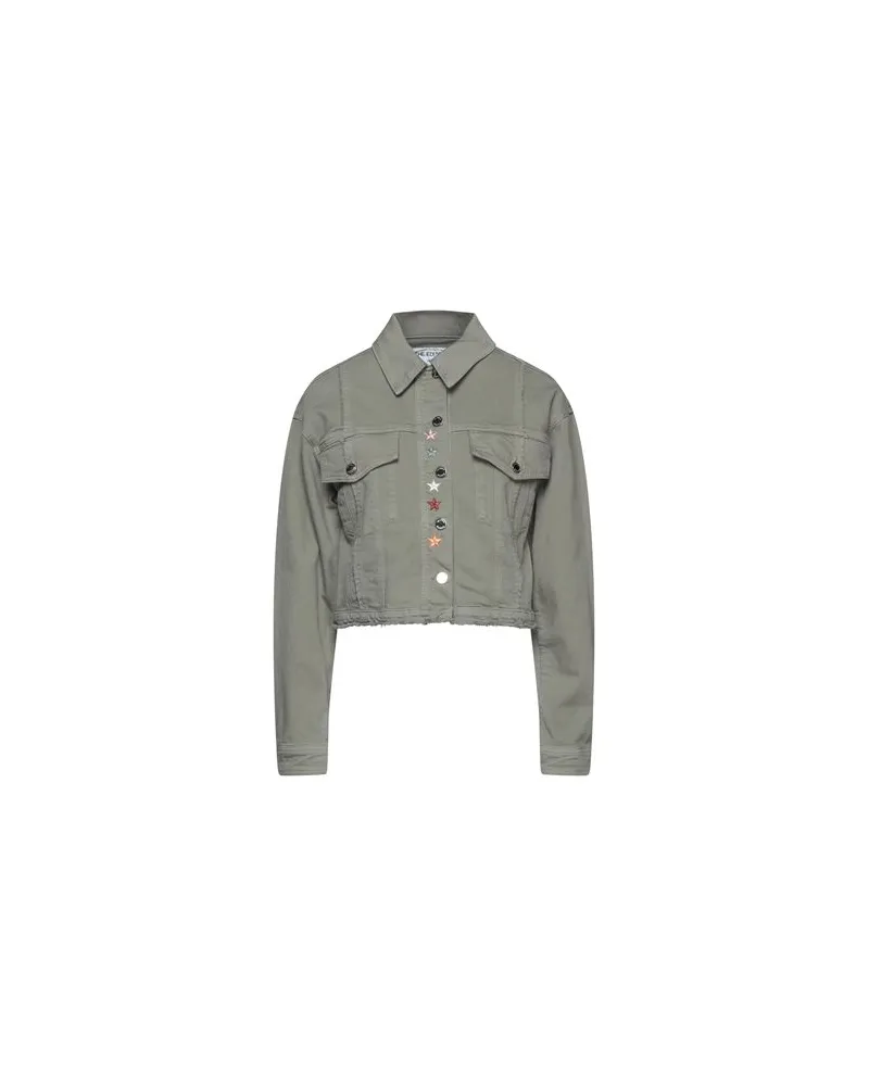 THE EDITOR JACKEN & MÄNTEL - Jeansjacken/Mäntelauf YOOX.COM Militärgrün