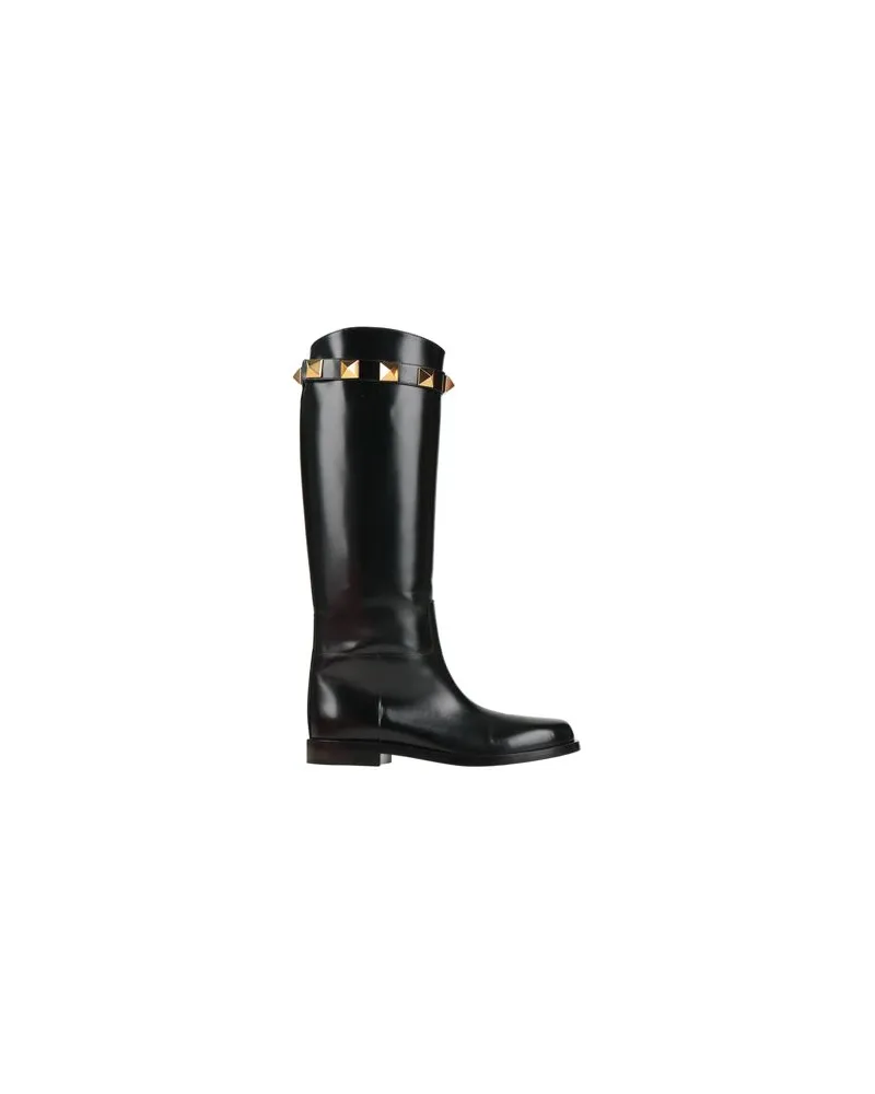 Valentino Garavani SCHUHE - Stiefelauf YOOX.COM Schwarz