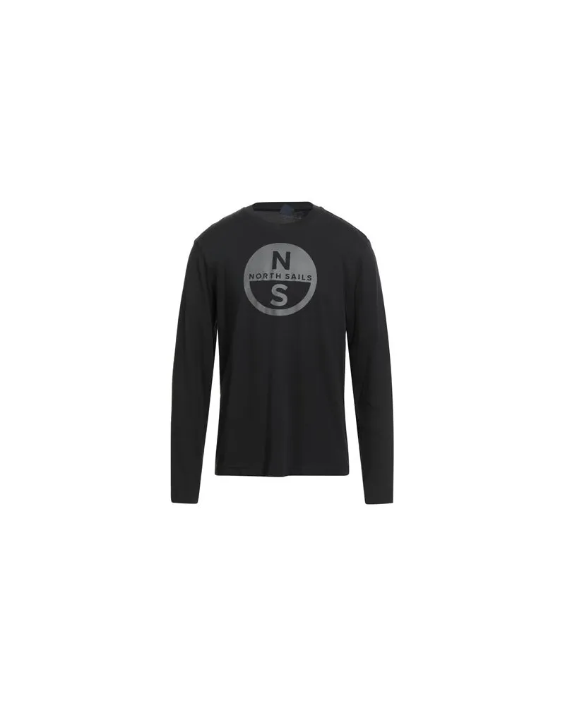 North Sails TOPS - T-shirtsauf YOOX.COM Schwarz