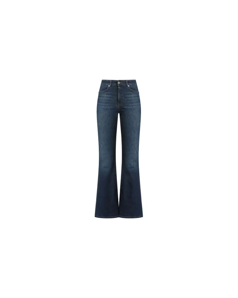 VICOLO DEMIM COUTURE - HOSEN & RÖCKE - Jeanshosenauf YOOX.COM Blau