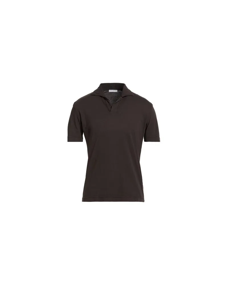 Paolo Pecora Milano TOPS - Poloshirtsauf YOOX.COM Dunkelbraun
