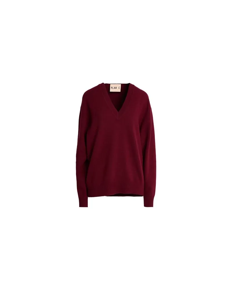 PLAN C STRICKWAREN - Pulloverauf YOOX.COM Bordeaux