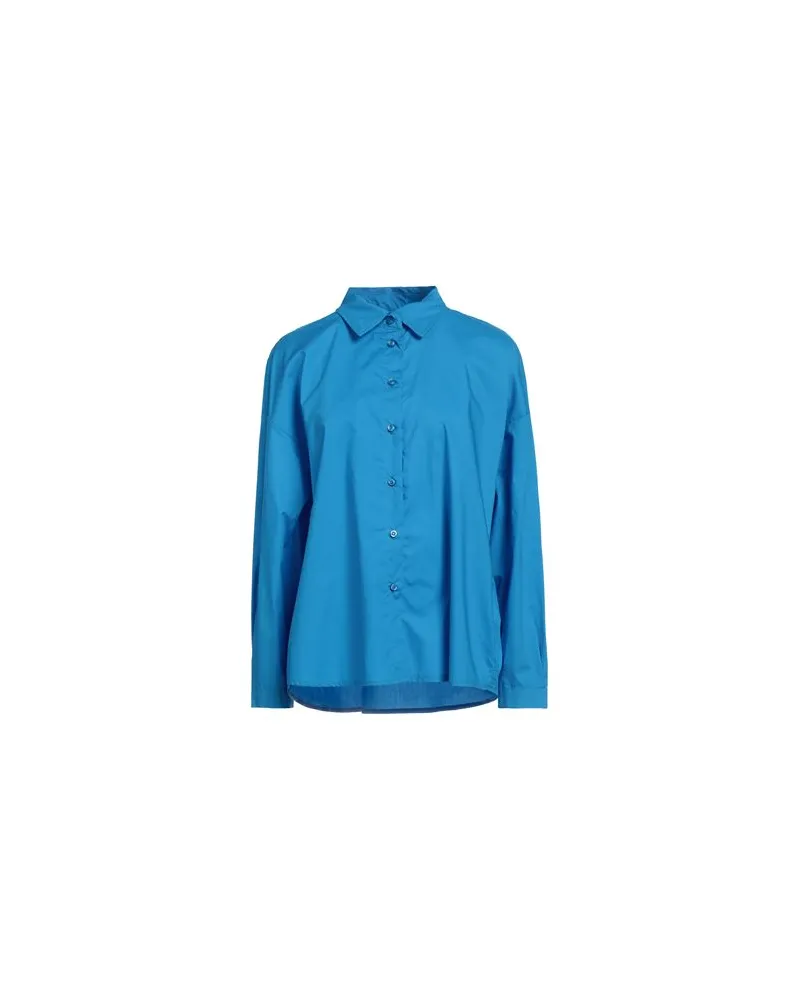 BERNA TOPS - Hemdenauf YOOX.COM Azurblau