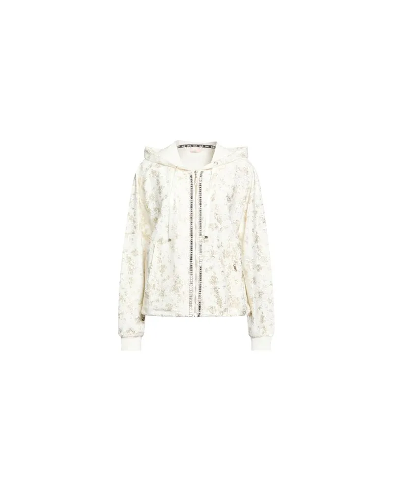 Liu Jo TOPS - Sweatshirtsauf YOOX.COM Elfenbein
