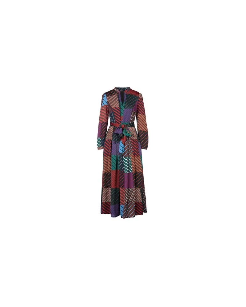 ANONYME designers KLEIDER - Midi-Kleiderauf YOOX.COM Dunkelbraun
