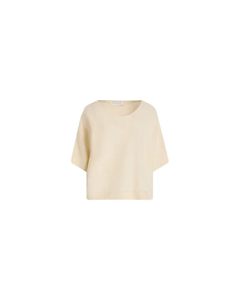 Majestic STRICKWAREN - Pulloverauf YOOX.COM Cremeweiß