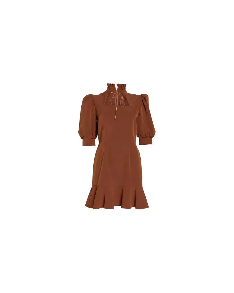 ACTUALEE KLEIDER - Mini-Kleiderauf YOOX.COM Braun