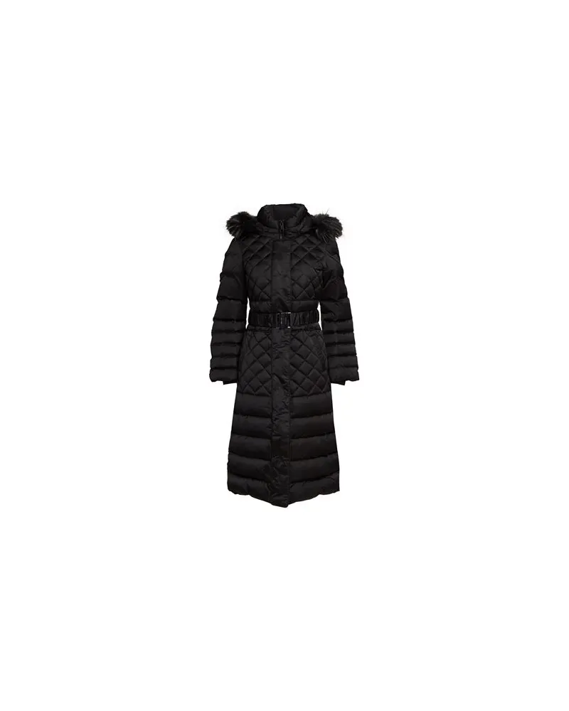 Guess JACKEN & MÄNTEL - Pufferjacken & Daunenjackenauf YOOX.COM Schwarz