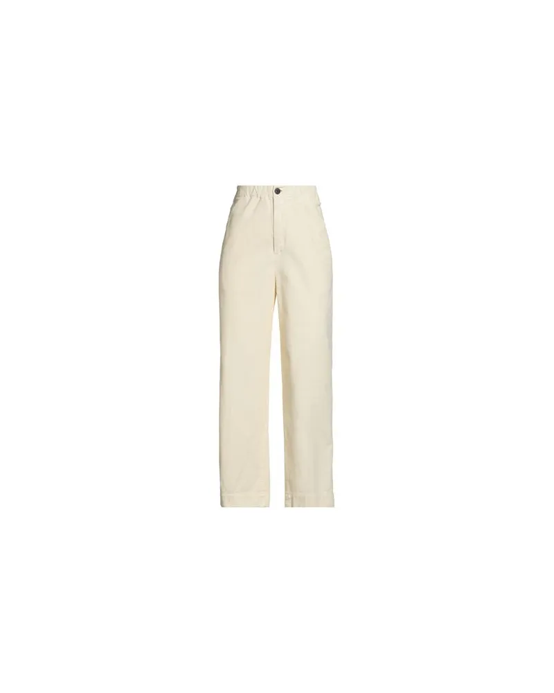 Roy Roger's HOSEN & RÖCKE - Hosenauf YOOX.COM Pastellgelb