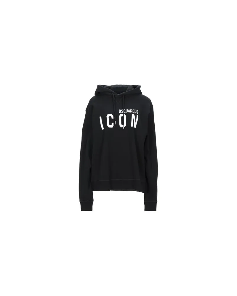 Dsquared2 ICON - TOPS - Sweatshirtsauf YOOX.COM Schwarz