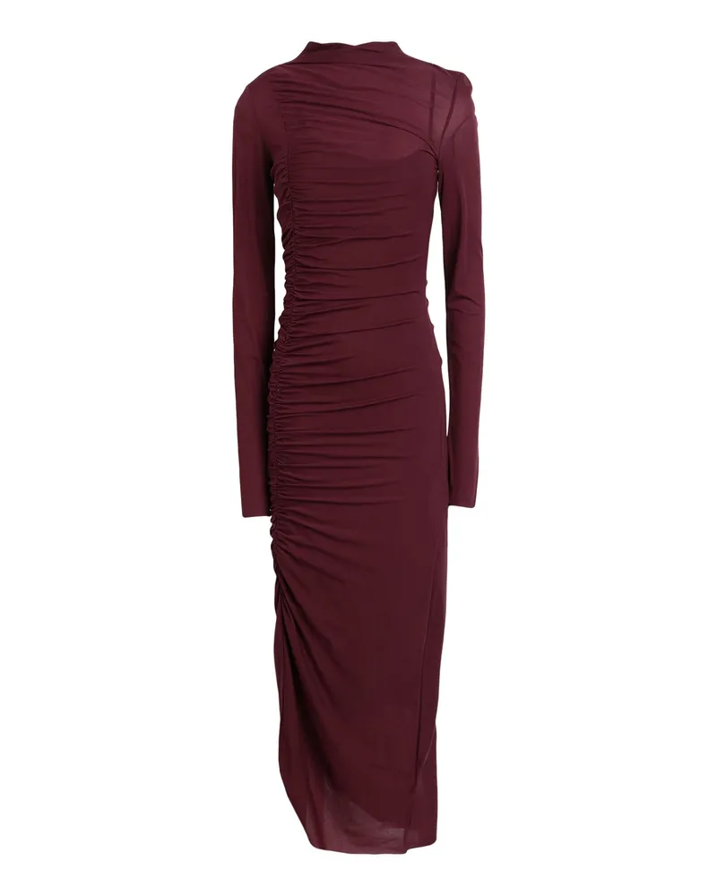 MAX&Co. Maxi-Kleid Bordeaux