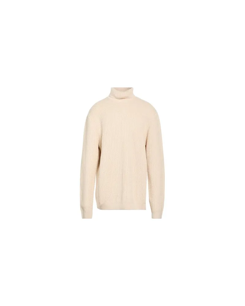 Selected Homme STRICKWAREN - Rollkragenpulloverauf YOOX.COM Beige