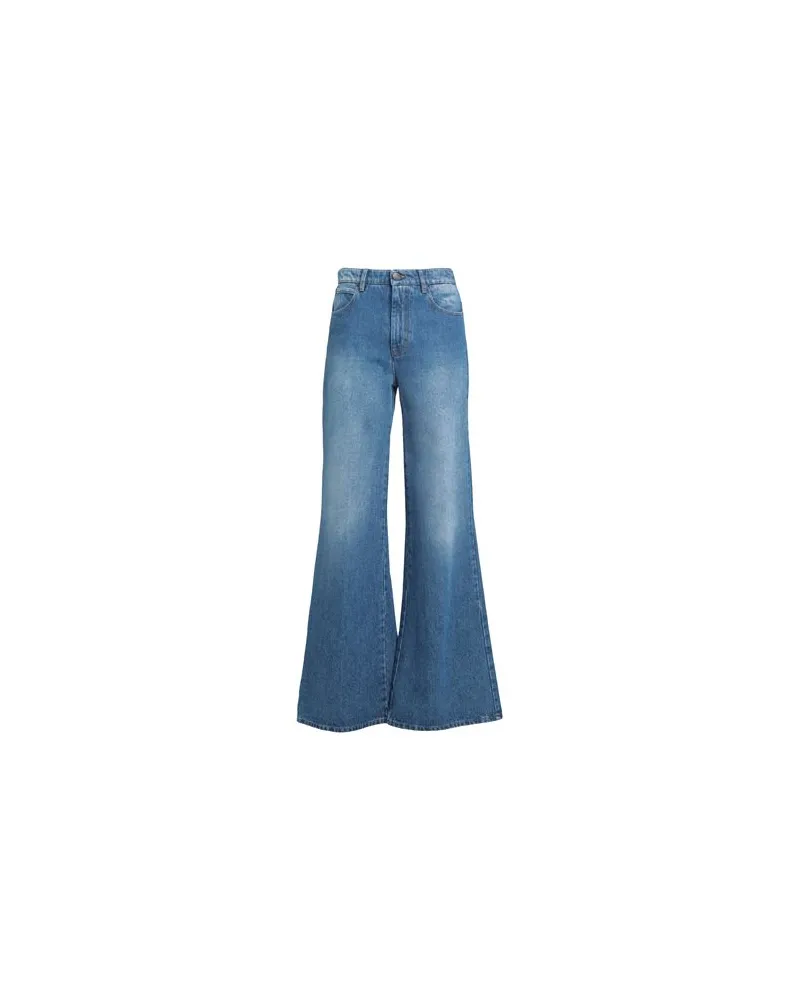 AMI Paris HOSEN & RÖCKE - Jeanshosenauf YOOX.COM Blau