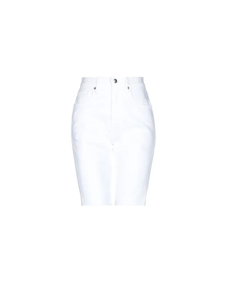 Frame Denim HOSEN & RÖCKE - Jeansshortsauf YOOX.COM Weiß