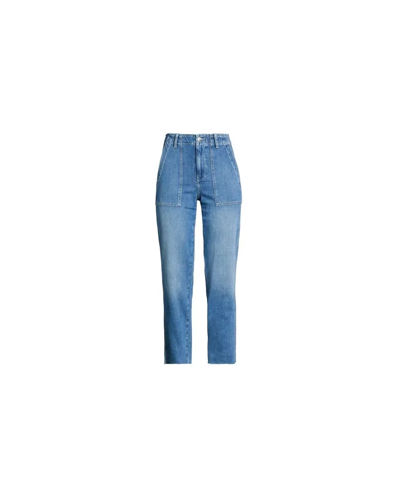 Maje HOSEN & RÖCKE - Jeanshosenauf YOOX.COM Blau