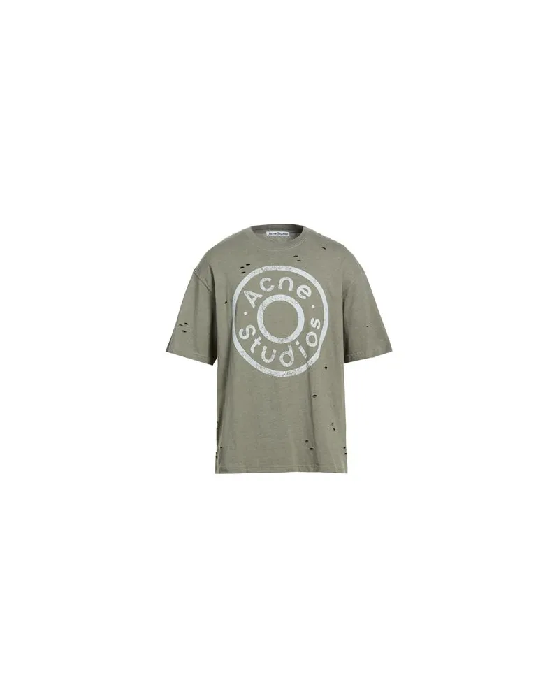 Acne Studios TOPS - T-shirtsauf YOOX.COM Khaki