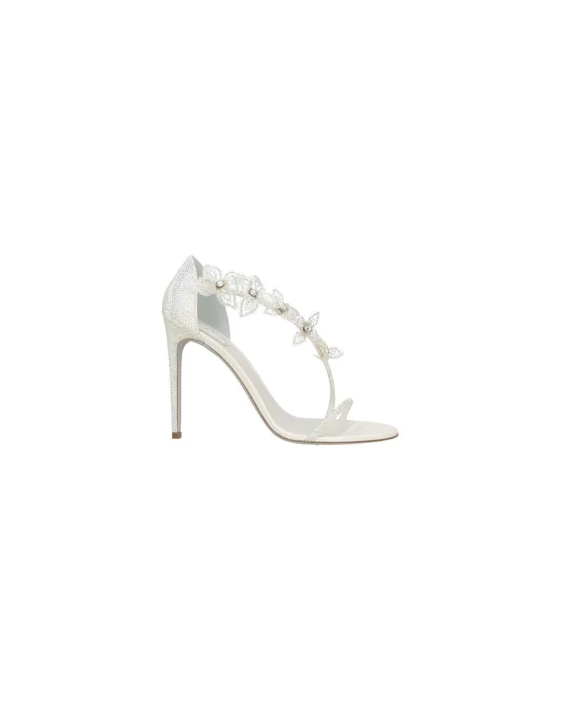 René Caovilla SCHUHE - Sandalenauf YOOX.COM Elfenbein