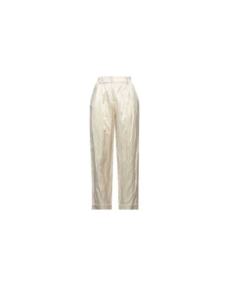 Manila Grace HOSEN & RÖCKE - Hosenauf YOOX.COM Elfenbein