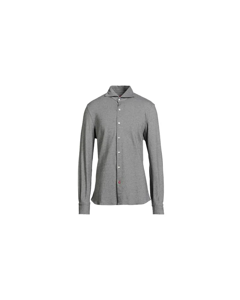 Isaia TOPS - Hemdenauf YOOX.COM Braungrau