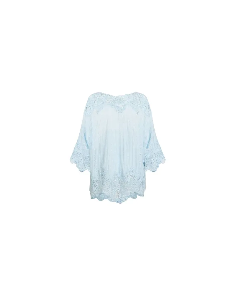 Ermanno Scervino TOPS - Topsauf YOOX.COM Himmelblau
