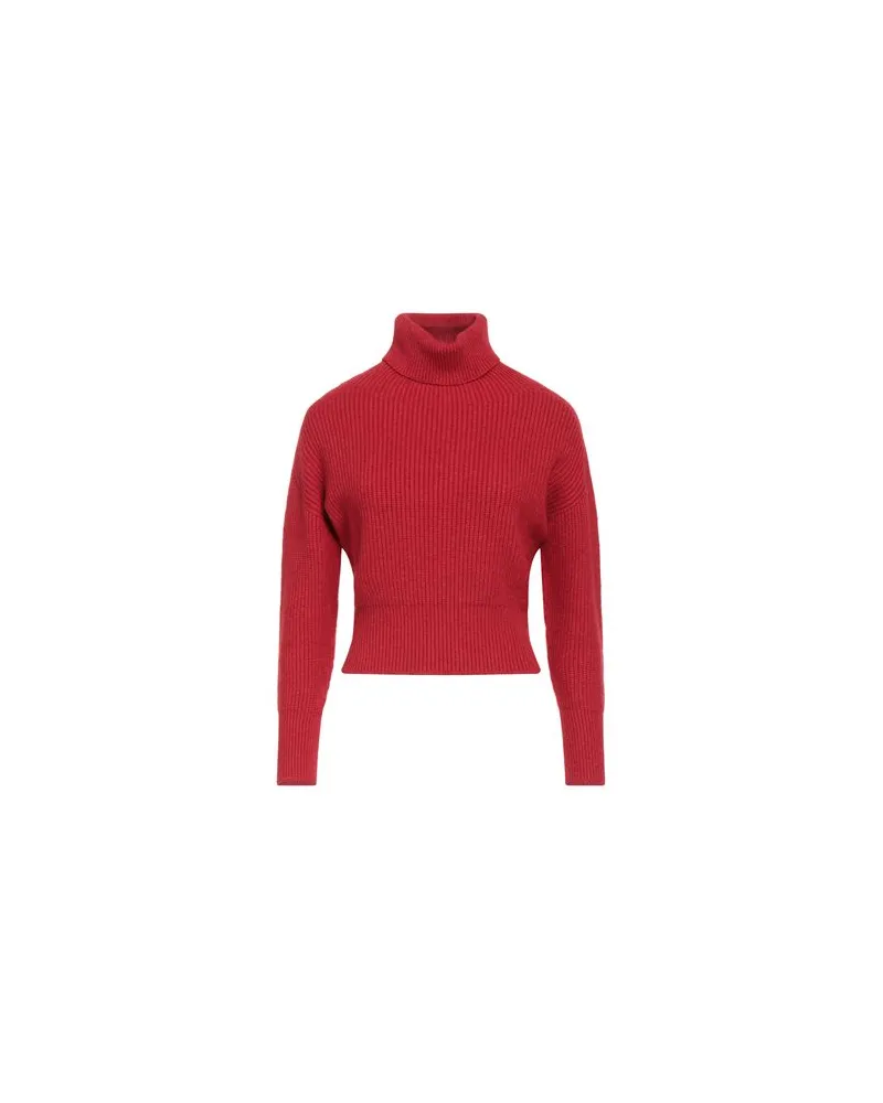 Caractère STRICKWAREN - Rollkragenpulloverauf YOOX.COM Rot