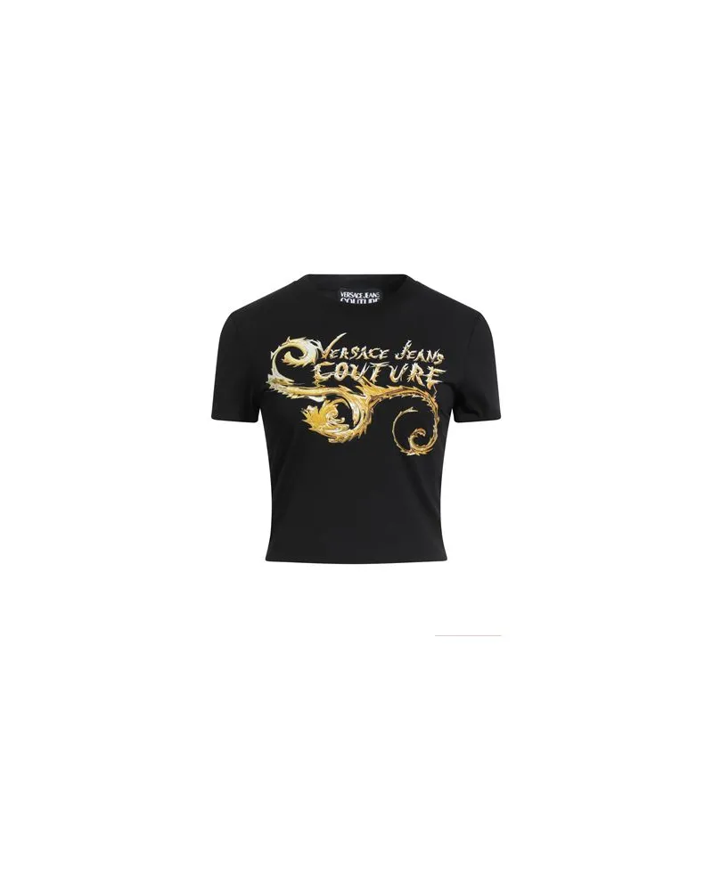 Versace Jeans TOPS - T-shirtsauf YOOX.COM Schwarz