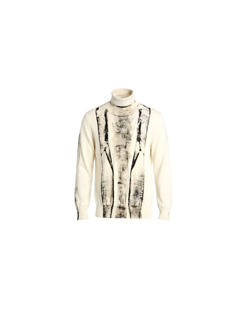 Maison Margiela STRICKWAREN - Rollkragenpulloverauf YOOX.COM Elfenbein