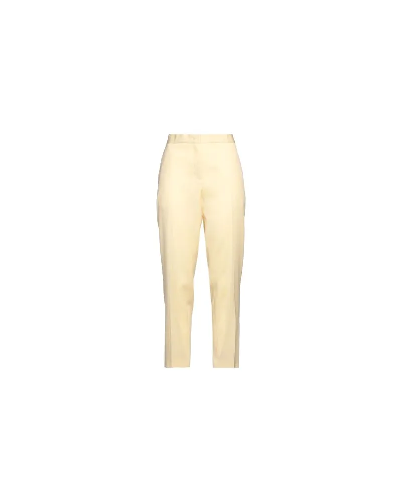 Jil Sander HOSEN & RÖCKE - Hosenauf YOOX.COM Pastellgelb