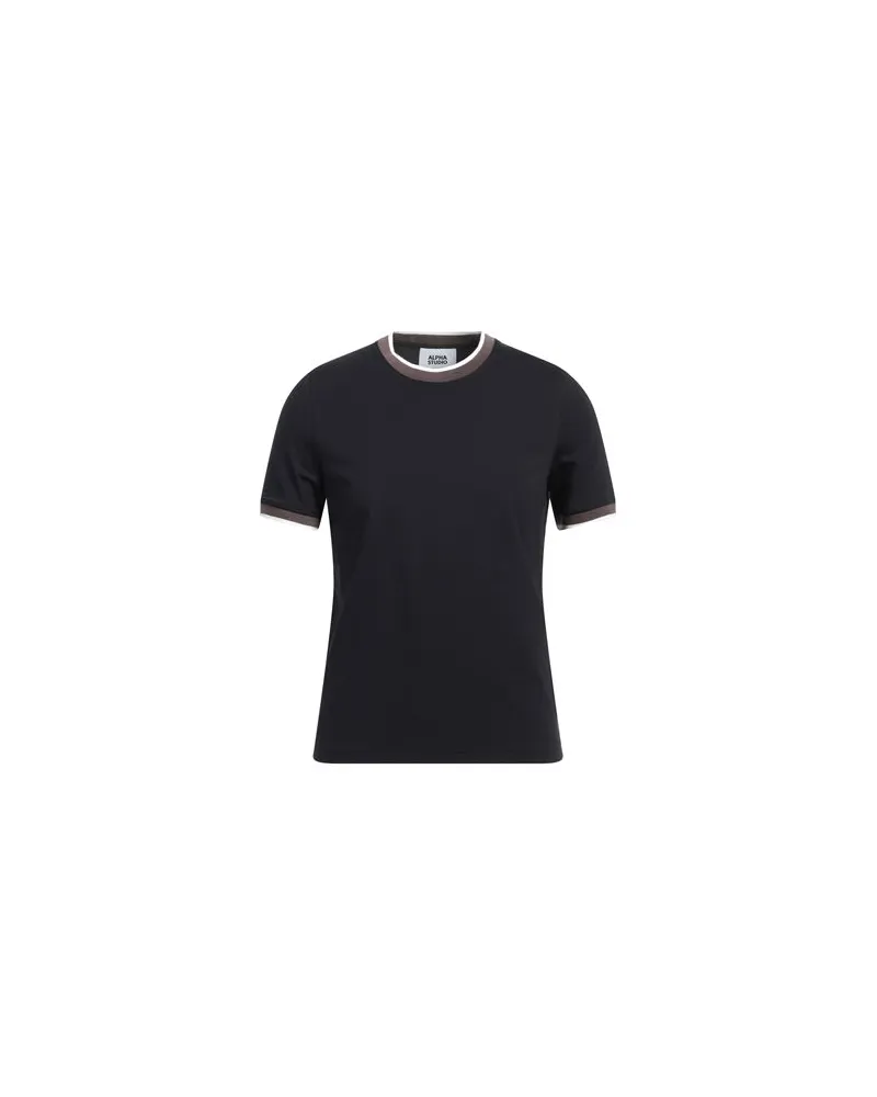 Alpha Studio TOPS - T-shirtsauf YOOX.COM Nachtblau