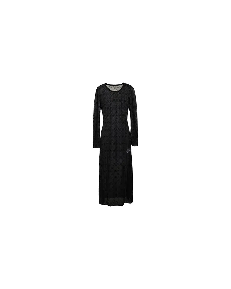 Marine Serre KLEIDER - Midi-Kleiderauf YOOX.COM Schwarz